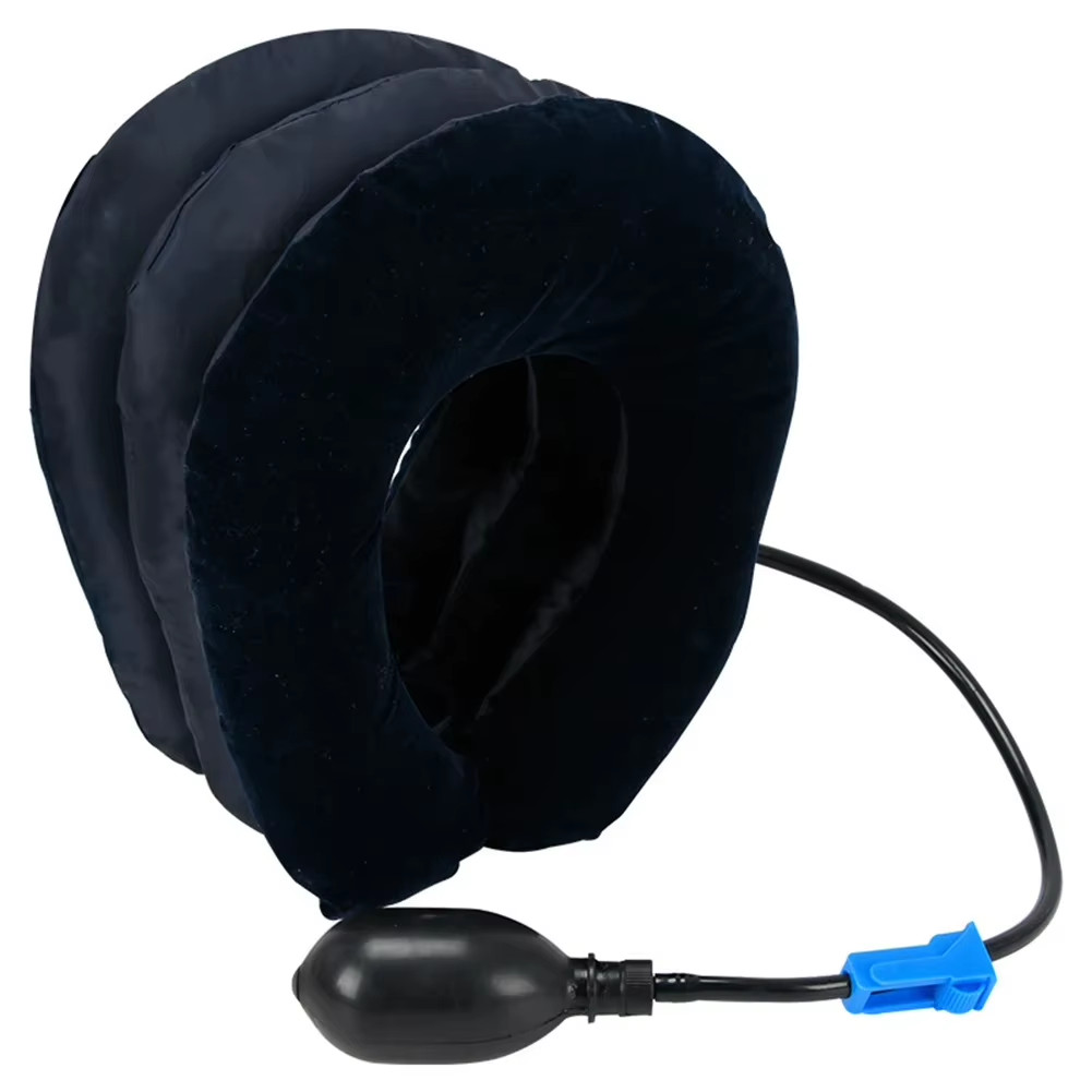 Inflatable Neck Stretcher Cervical Traction Device – Neck Brace Support for Home