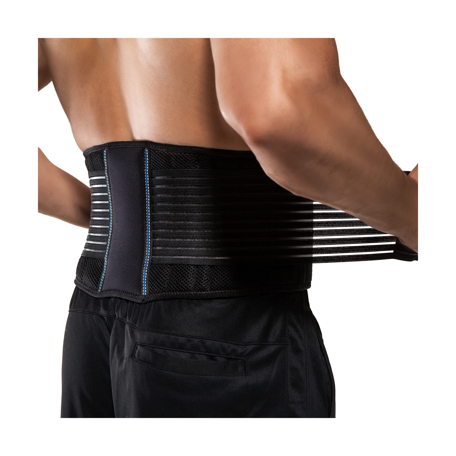BraceUP Lower Back Brace for Men and Women – Breathable Waist Lumbar Back Sup…