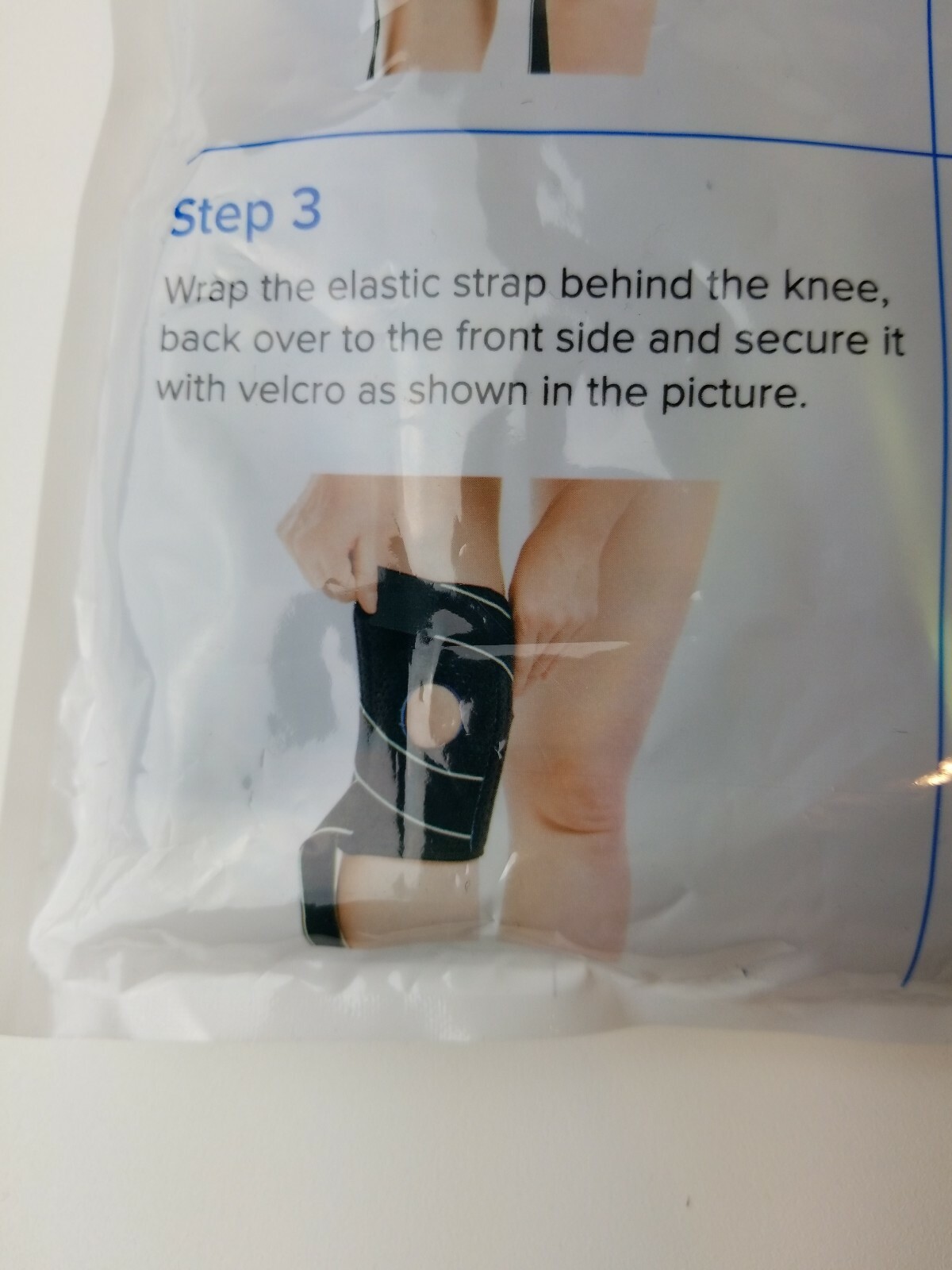 Bodypros Knee Brace With Strap-Adjustable & Anti-Slip Double Silicone Grip [NEW]
