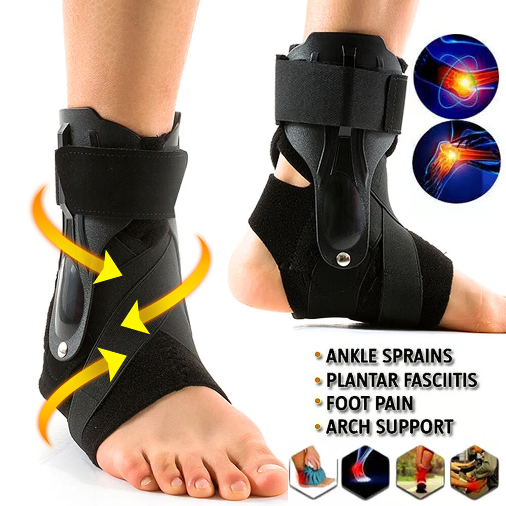 Ankle Brace for Sprained Ankle Support with Side Stabilizer Recovery Tendonitis