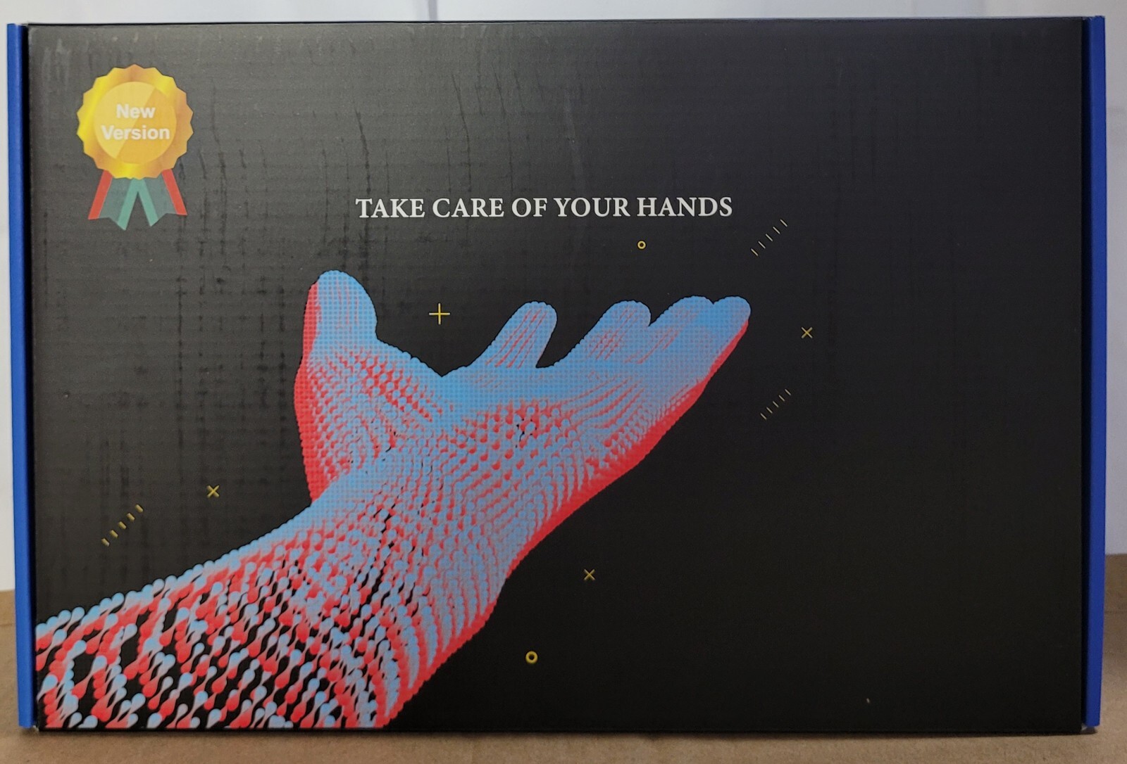 MZU Rehabilitation Robotic Glove for Hemiplegia Stroke Paralysis Arthritis, XL