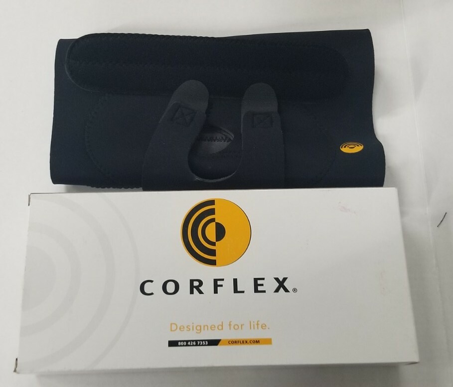 Corflex 13″ J-Pull Patella Stabilizer 1/8″ OP Pop Large Left