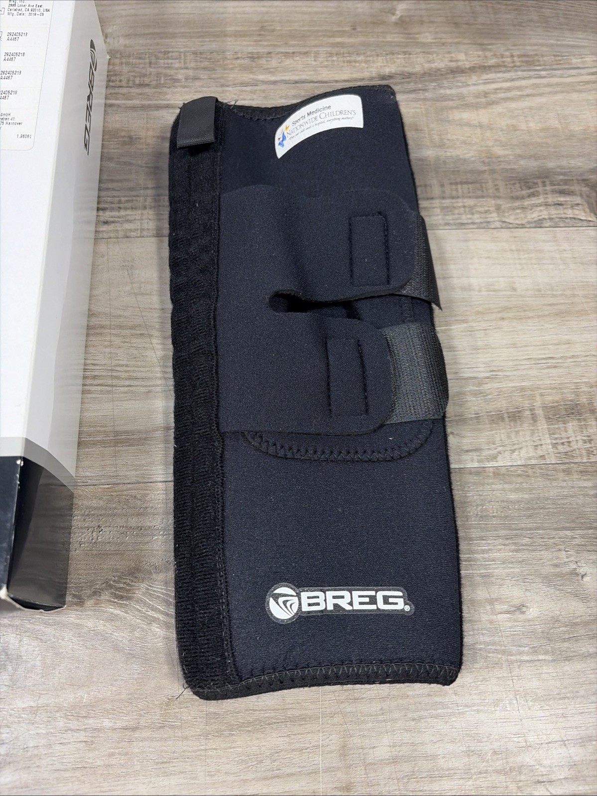 Breg 07072 Lateral Stabilizer, Right Knee Brace, Size Small, Neoprene, New
