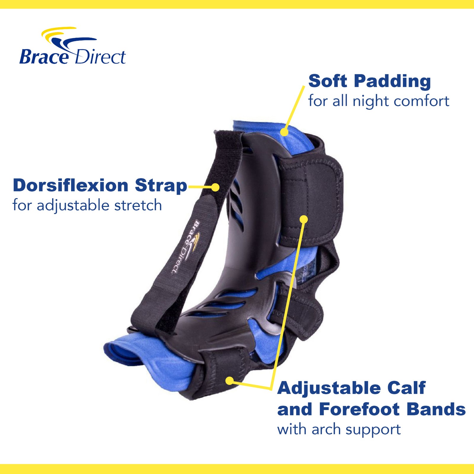 Hybrid Night Splint PDAC L4396/ L4397 – Pain Relief for Plantar Fasciitis