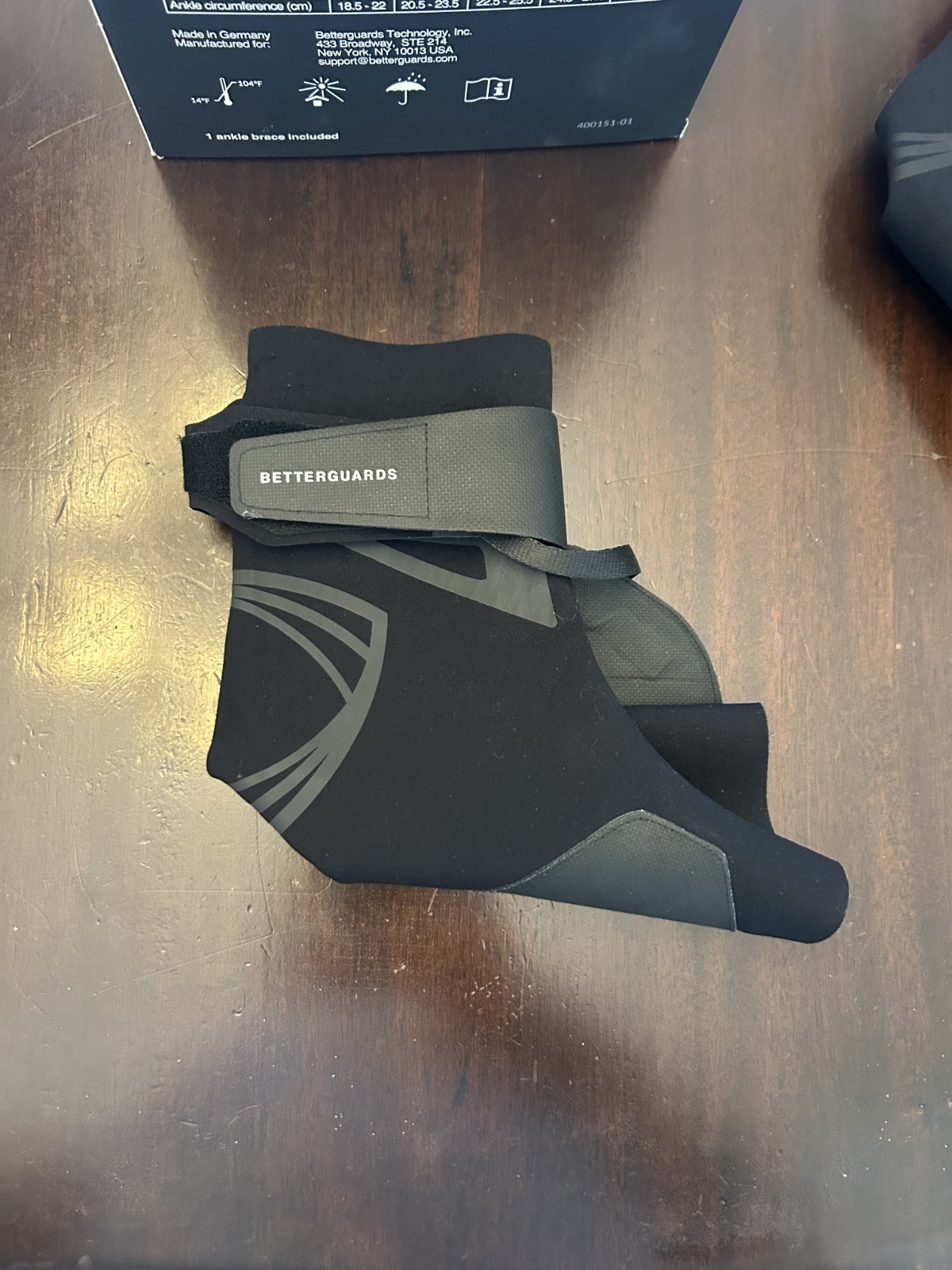BETTERGUARDS 2.0 Ankle Brace Lightweight Compression for Sprains & Recovery
