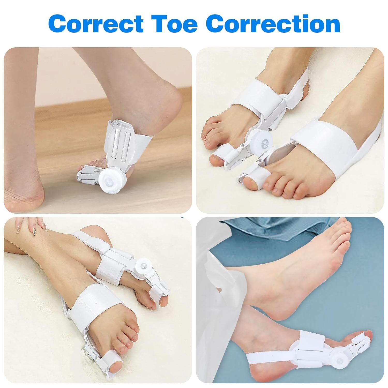 Bunion Corrector Orthopedic Bunion Big Toe Straightener Splint Bunion Relief US