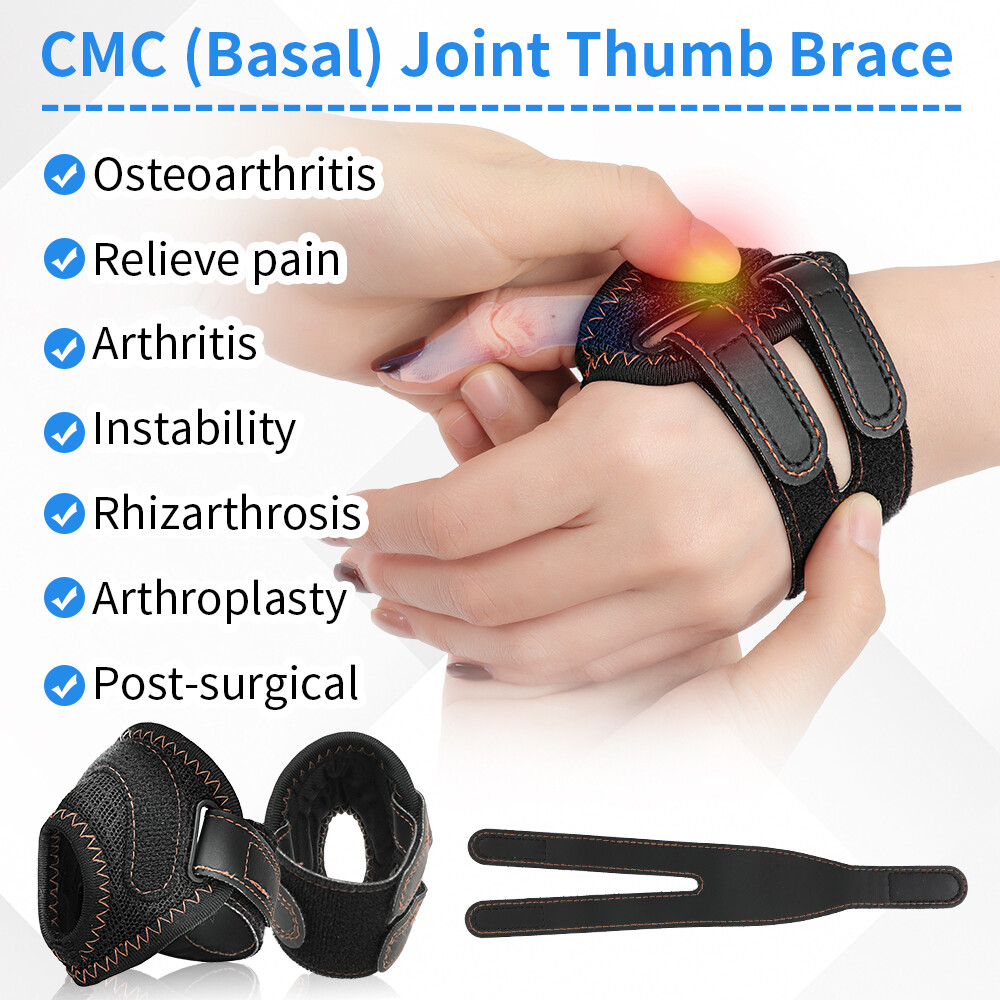 Fortemotus CMC Thumb Brace Thumb Splint for Joint Arthritis Pain Stabilizer