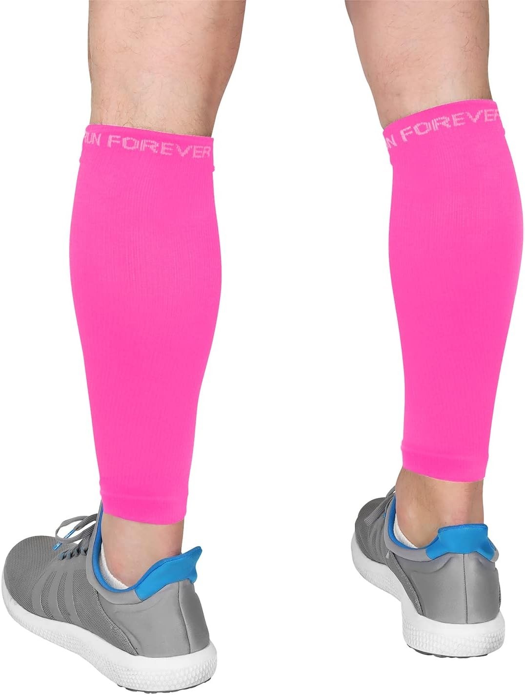 Versatile Footless Calf Compression Sleeves for Athletes – Durable & Breathable