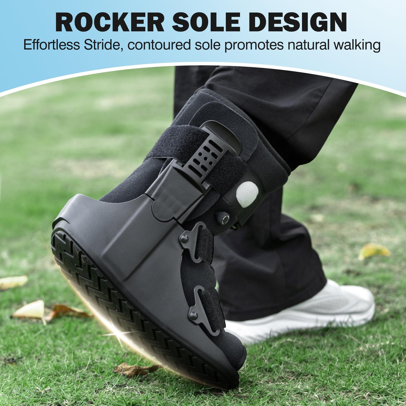 Walking Boot for Broken Foot, Injuries, Air Walker for Fracture, M
