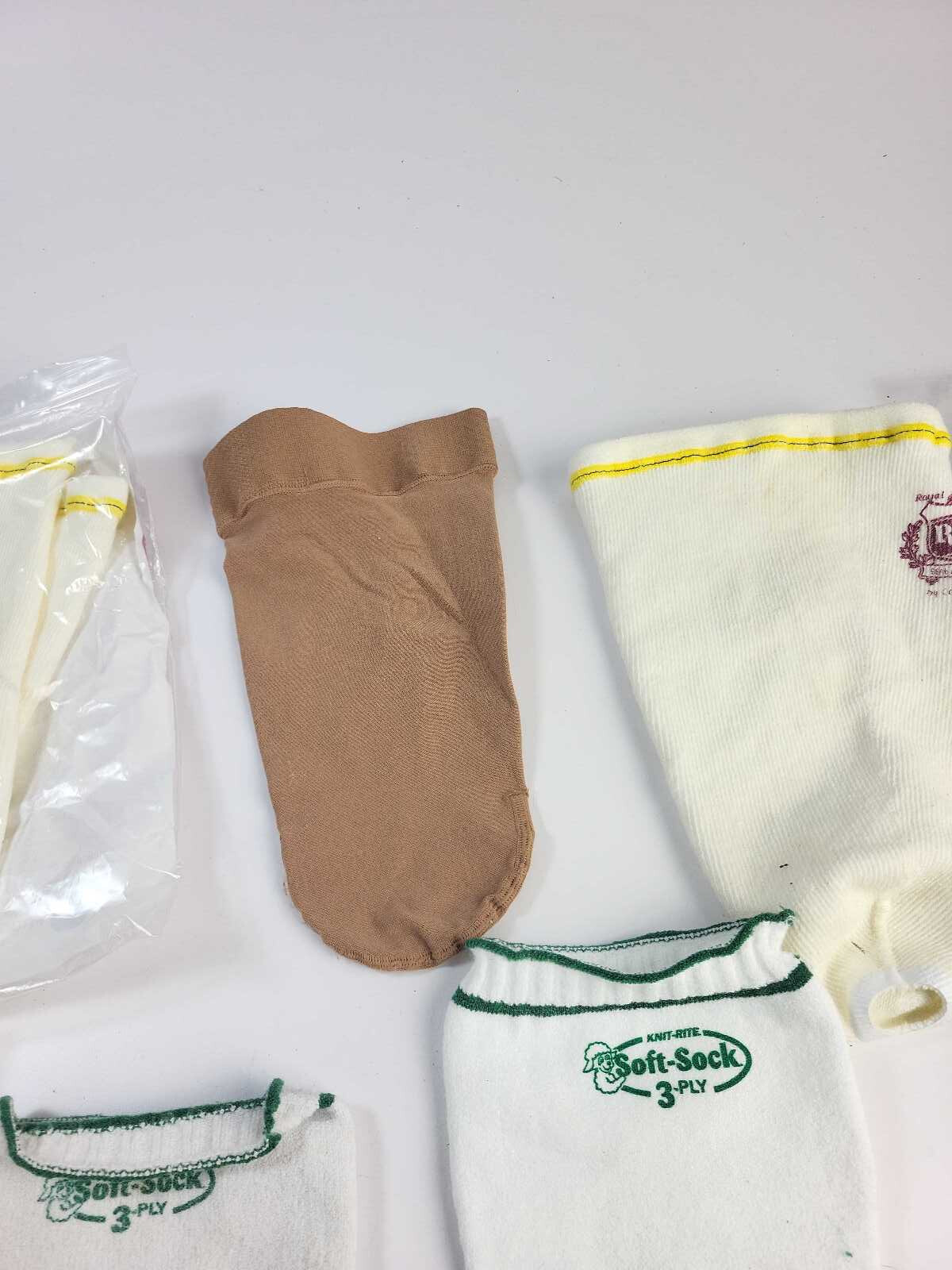 Large Lot Prosthetic Socks Liners Below The Knee Regal Hanger Clinic L