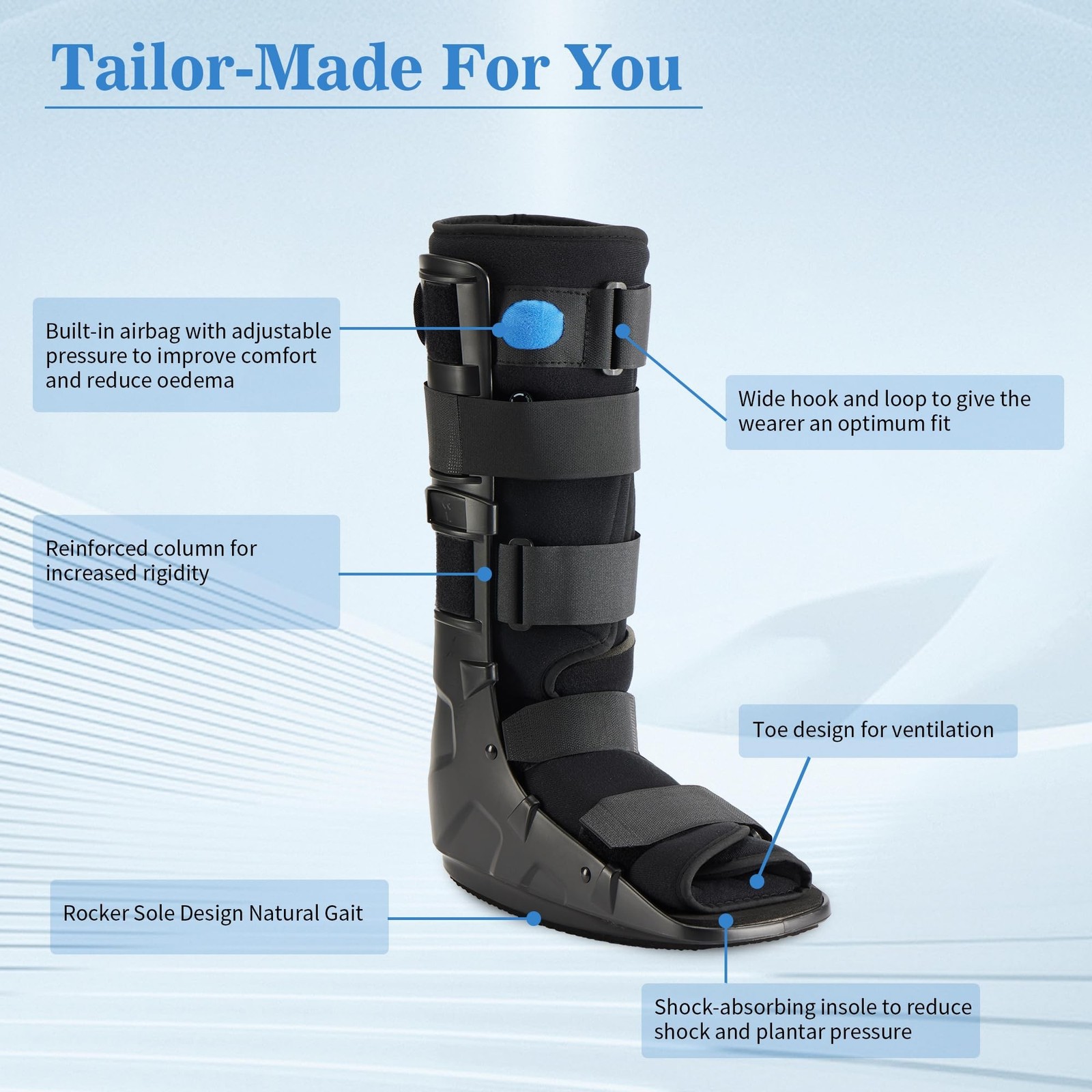 Medibot Air Cam Walker Tall Fracture Boot – Small Left or Right Foot