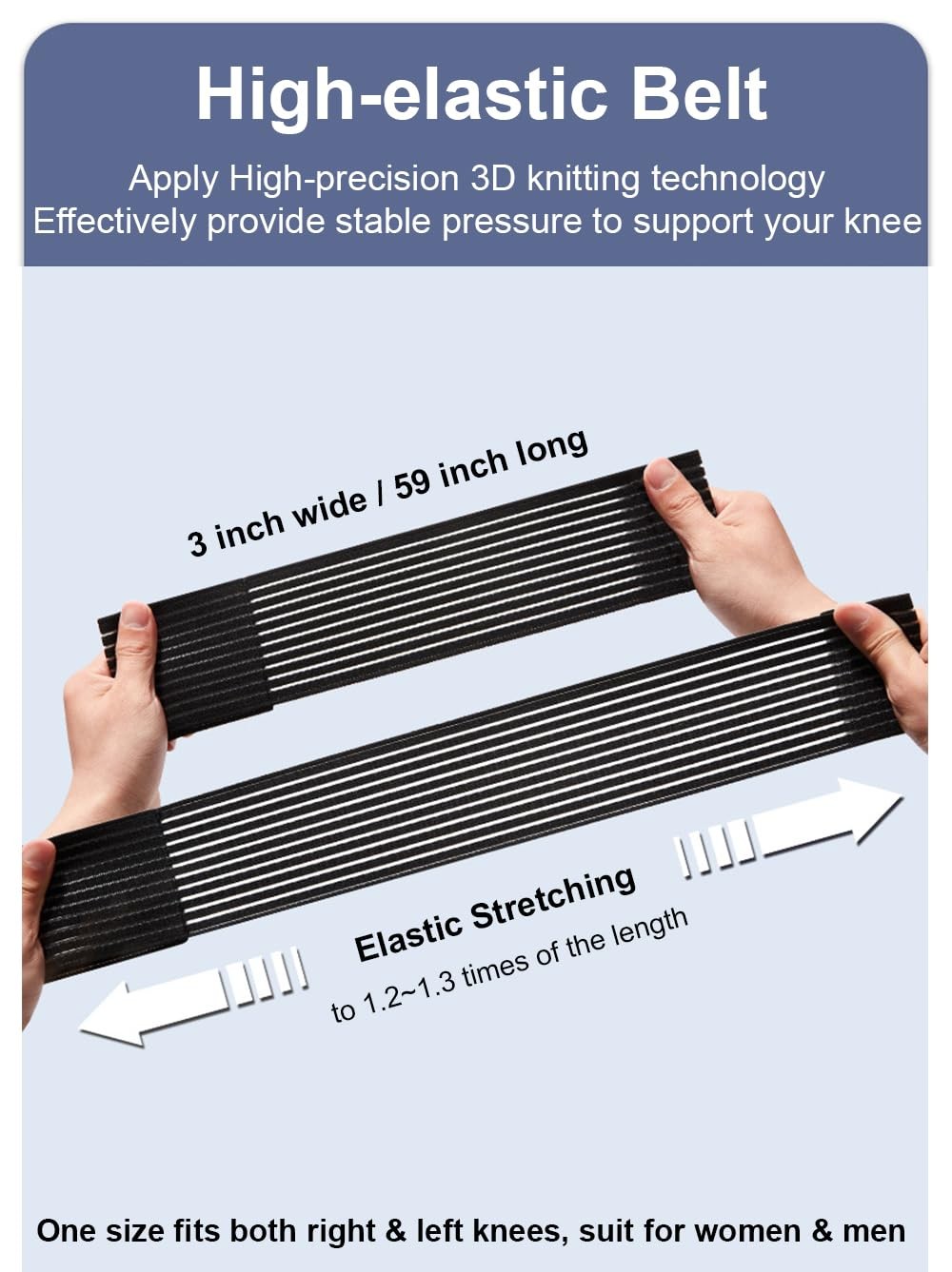 2 Pack Knee Wraps for Pain , Knee Wrap Knee Compression Sleeve Knee Sleeves f…