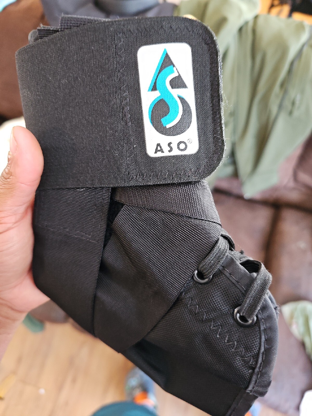 Med Spec 264014 Medium Size ASO Ankle Stabilizer – Black