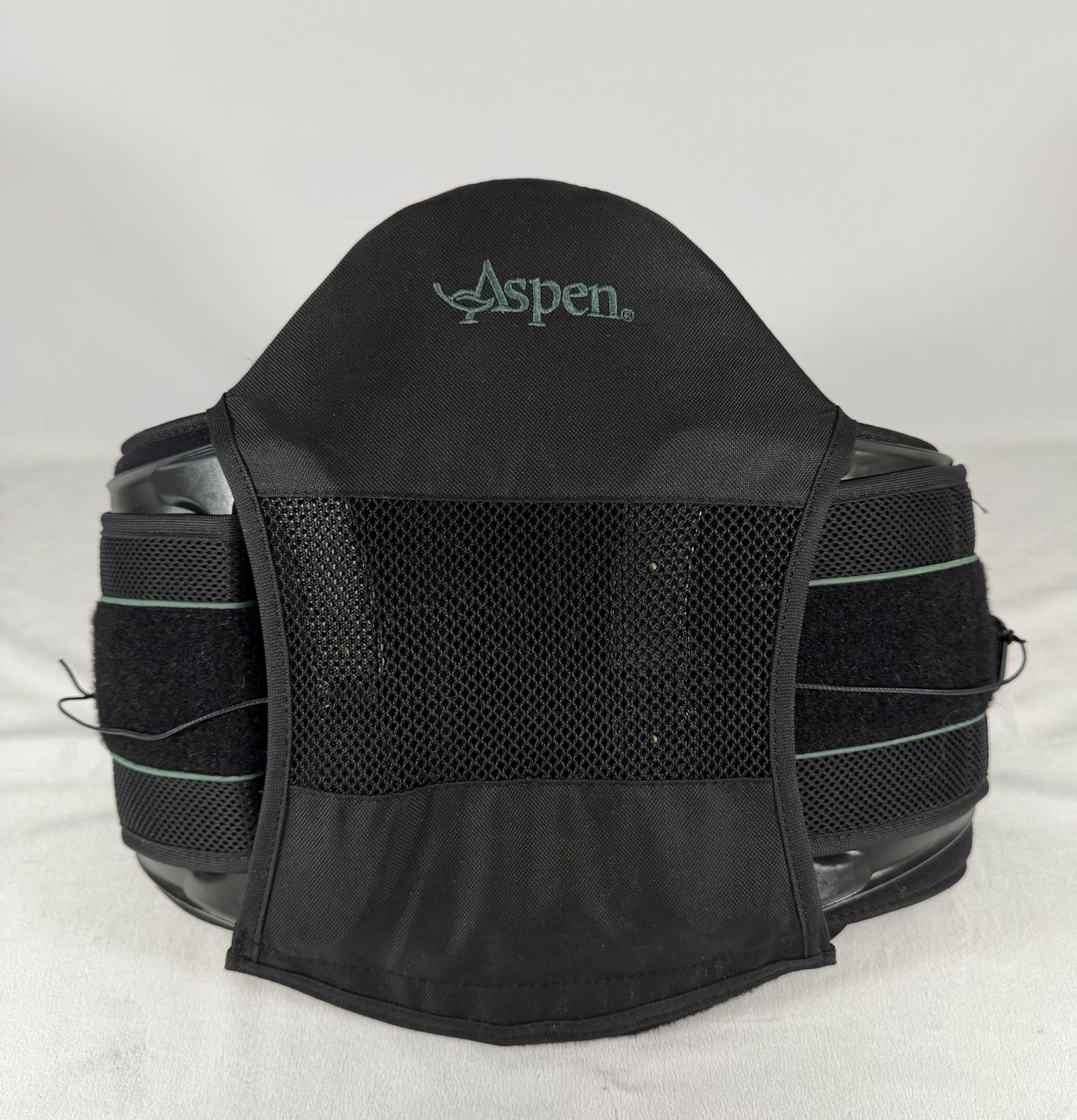 Aspen Summit 631 LSO Back Brace Black Adjustable Lumbar Support Orthosis