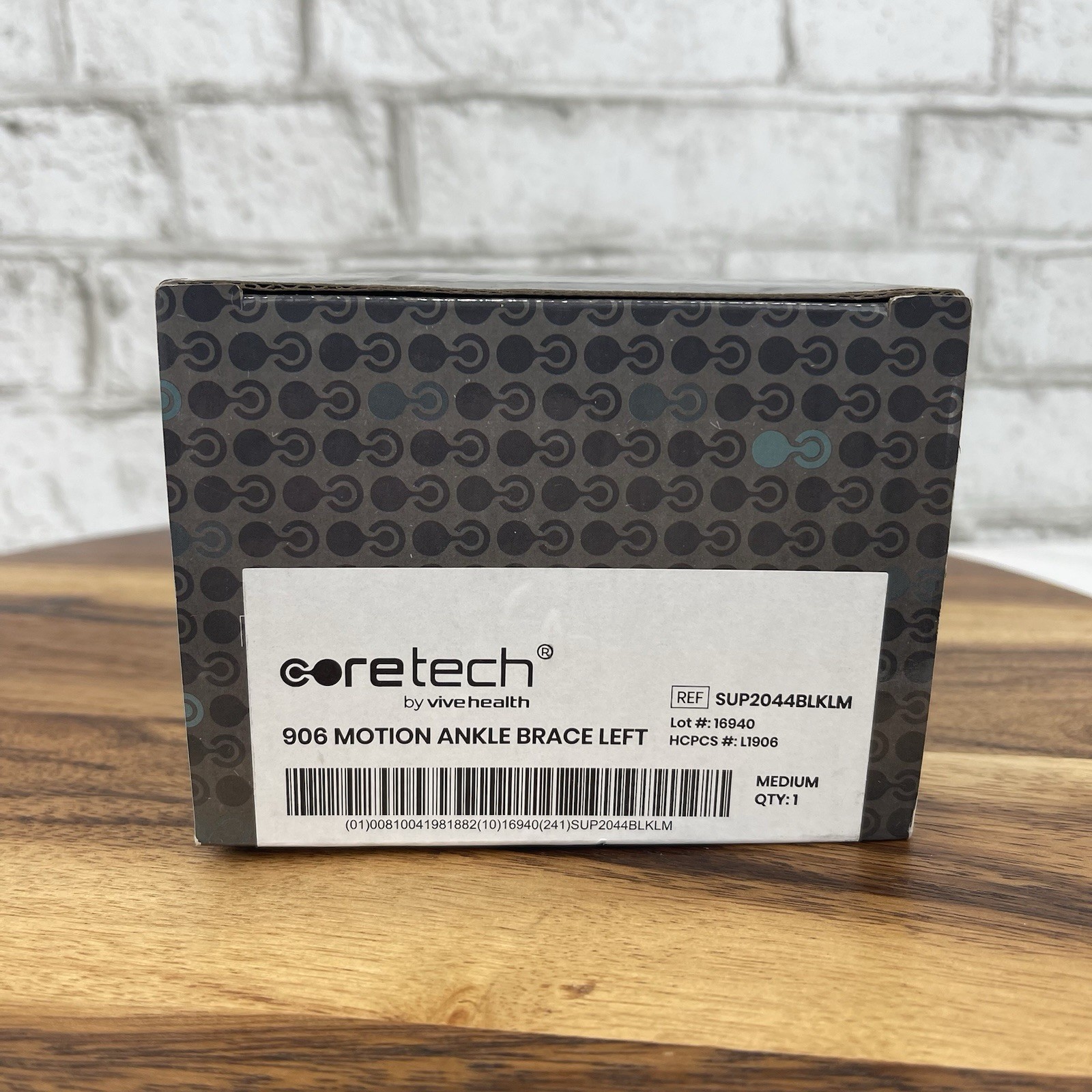 Coretech 906 Motion Ankle Brace Vive Health Left Medium HCPCS # L1906