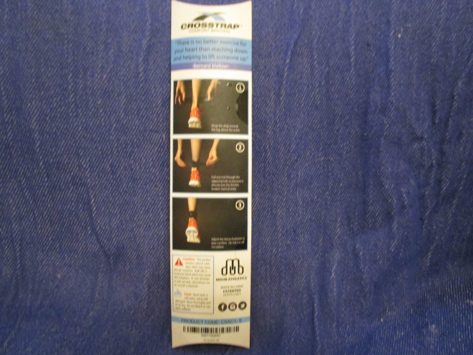 CROSSTRAP Achilles Strap by MDUB Medical Prevent Achilles Tendonitis |small