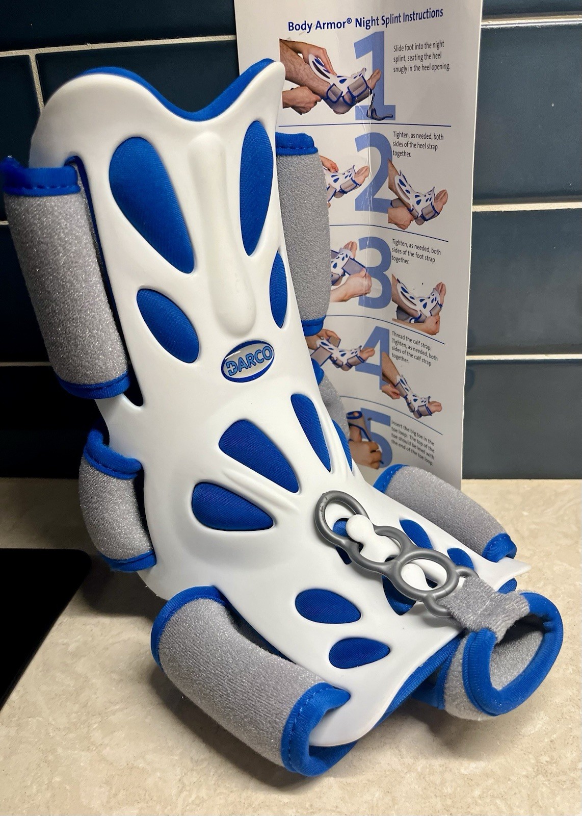 NEW DARCO Body Armor Night Splint Boot CLEAN