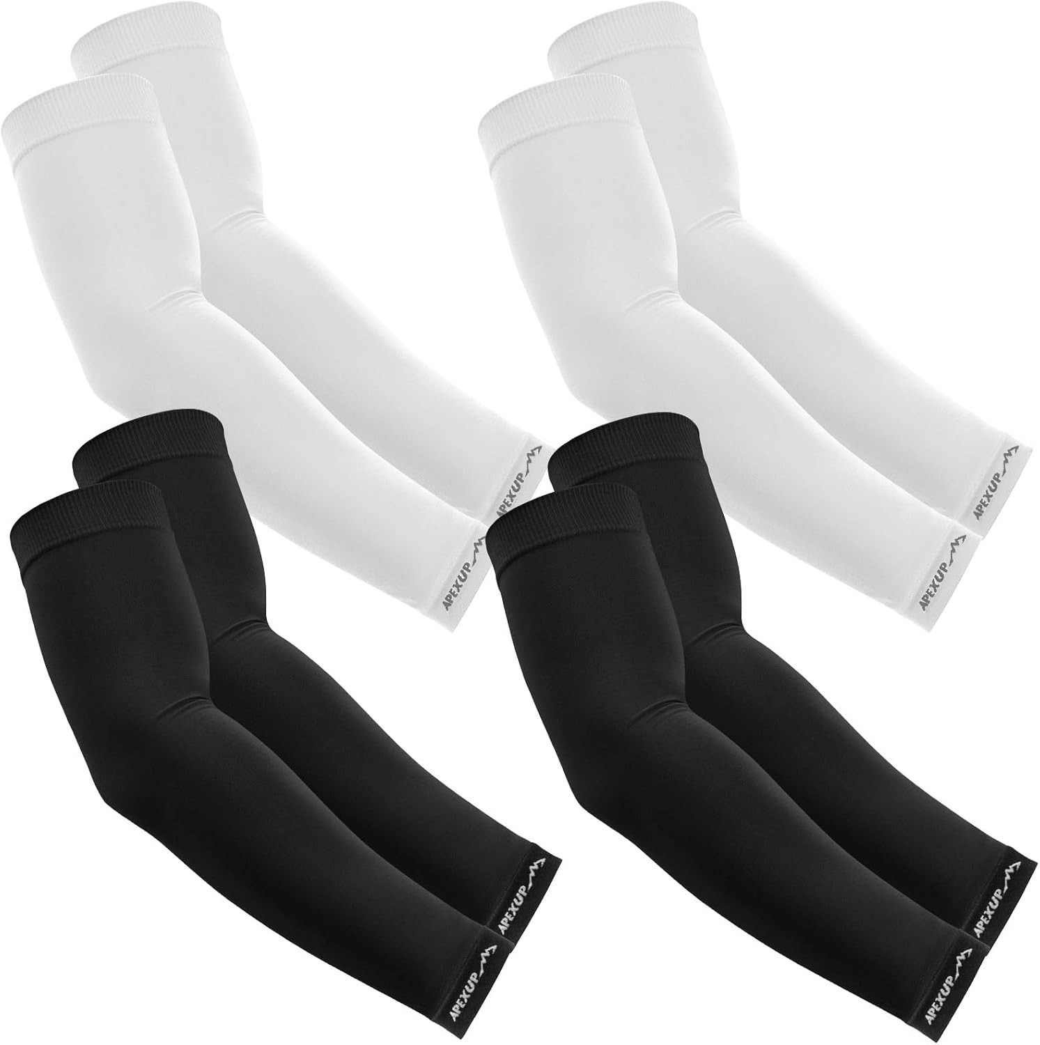 Sun Protection Cooling Arm Sleeves UPF 50 Outdoor Sports Compression