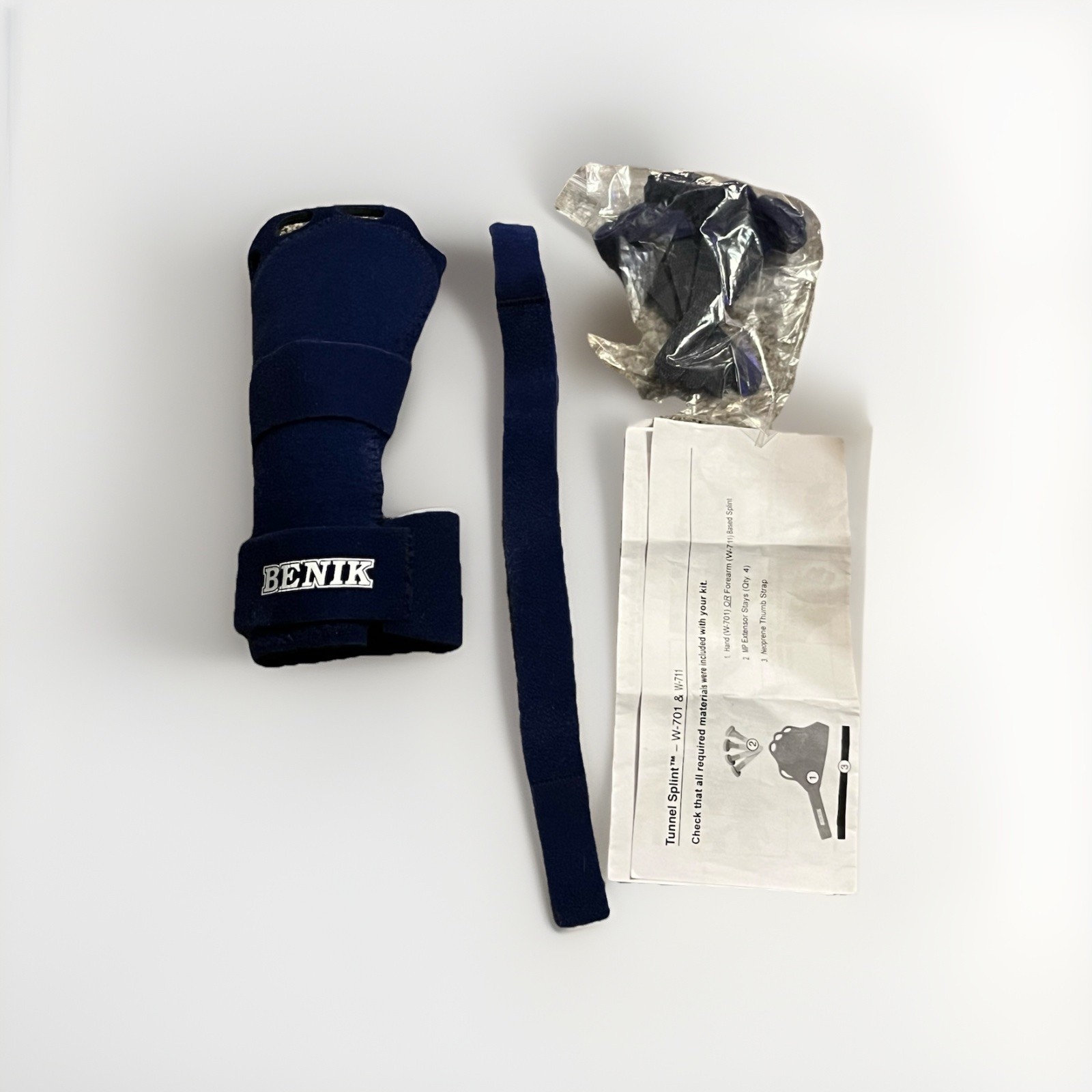 Benik Radial Nerve Splint Forearm Small/Medium blue