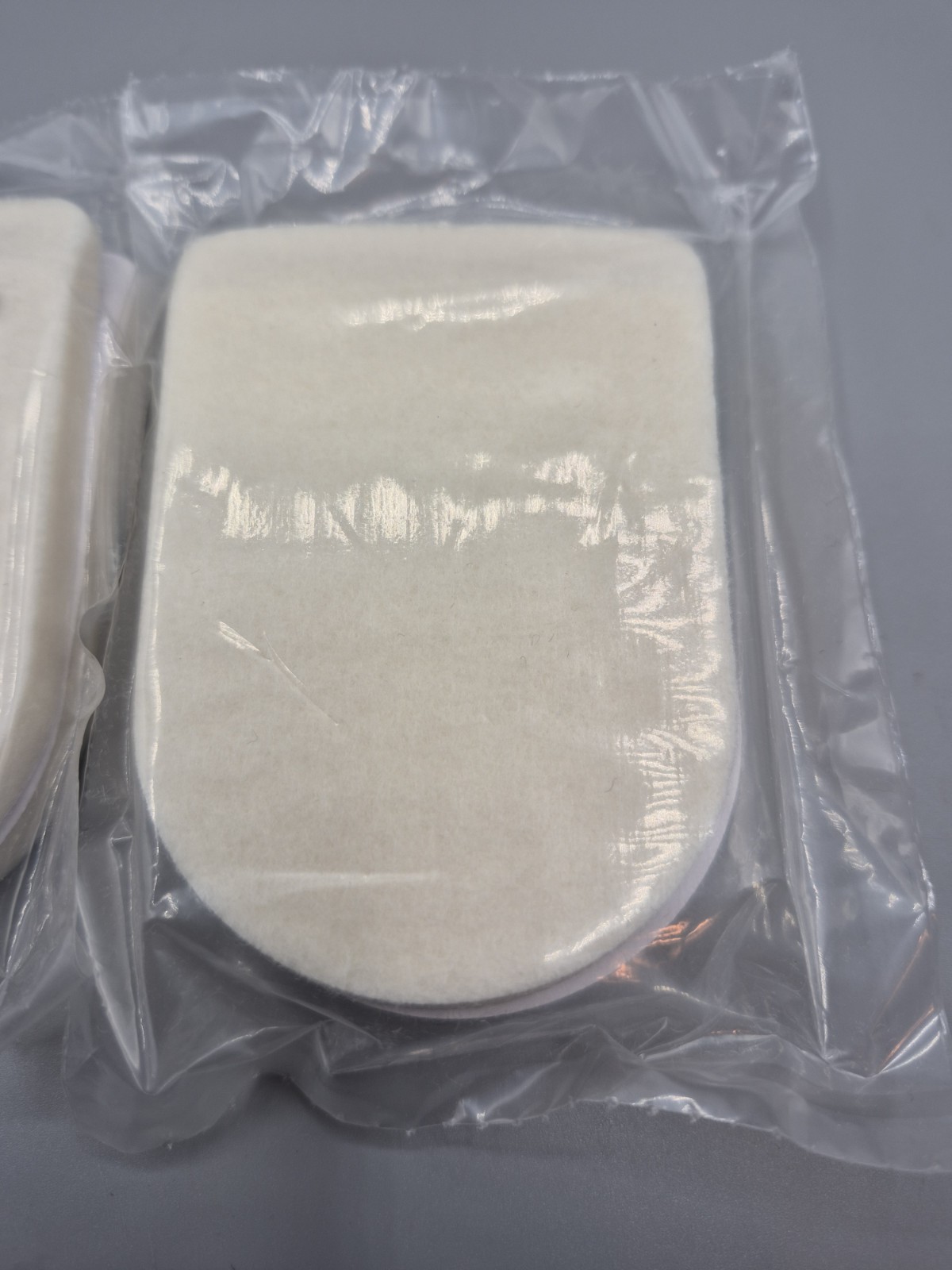 Lot of 2 Pair Wool Felt Heel Lifts 2 1/2″ x 5/16″ Hapad HP2-9 Cushion Support