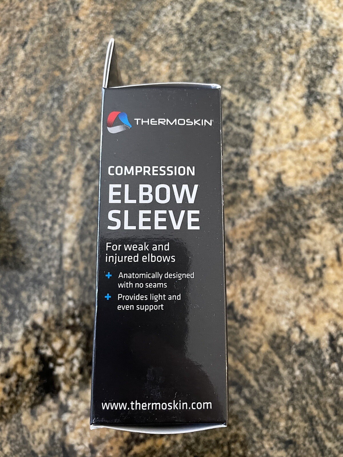 Thermoskin Elastic Elbow Support, Beige, Large, For Relief Of Pain And Injury