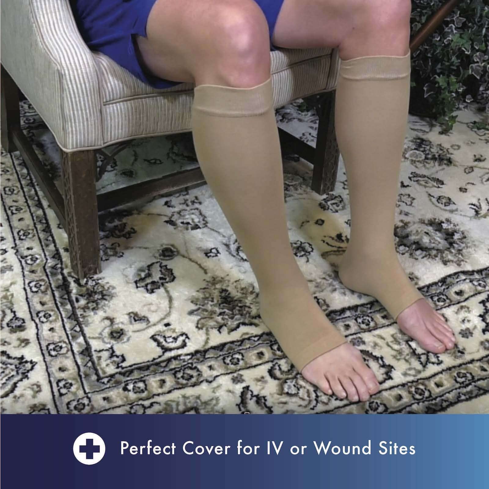 Leg Protector Sleeves for Elderly Thin Skin, Sun Protection, Men and Women, T…