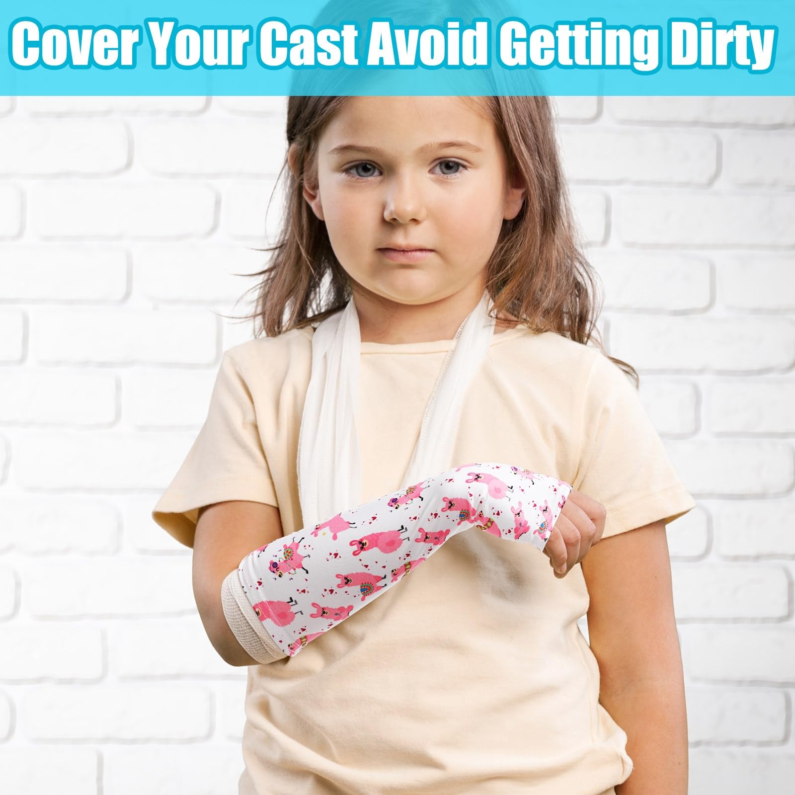 Suhine 12 Pcs Kids Picc Line Sleeve Cover for Upper Small, shown as pictures