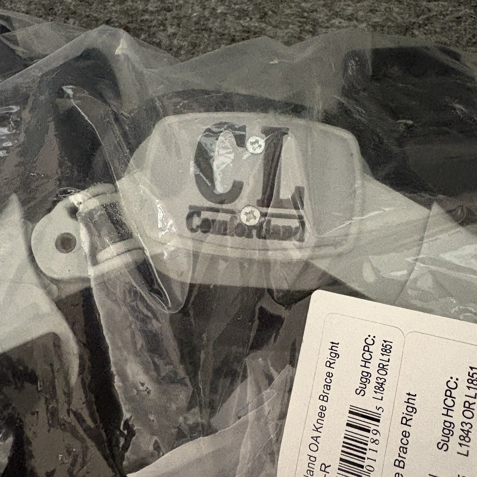 Knee Braces Pair NEW Comfortland CL Deluxe OA 200 Right & Left