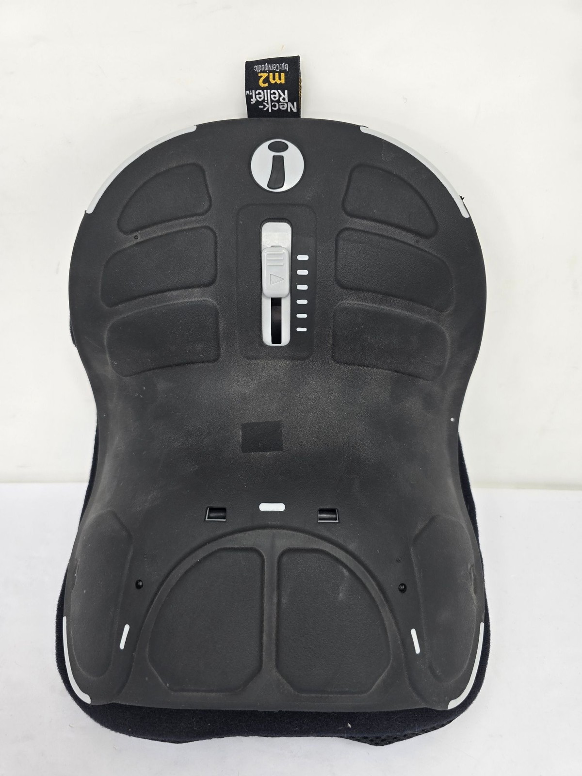 Neck-Relief M2 By Cervipedic Adjustable Memory Foam Support Pillow Black/Blue
