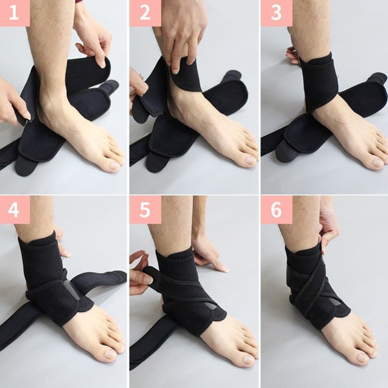 Compression Ankle Support Brace for Women Men Volleyball, Football, Basketball,
