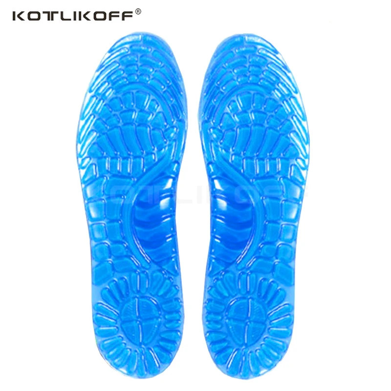 Soft Shock Absorption Gel Insoles Cushion Running Walking Comfortable