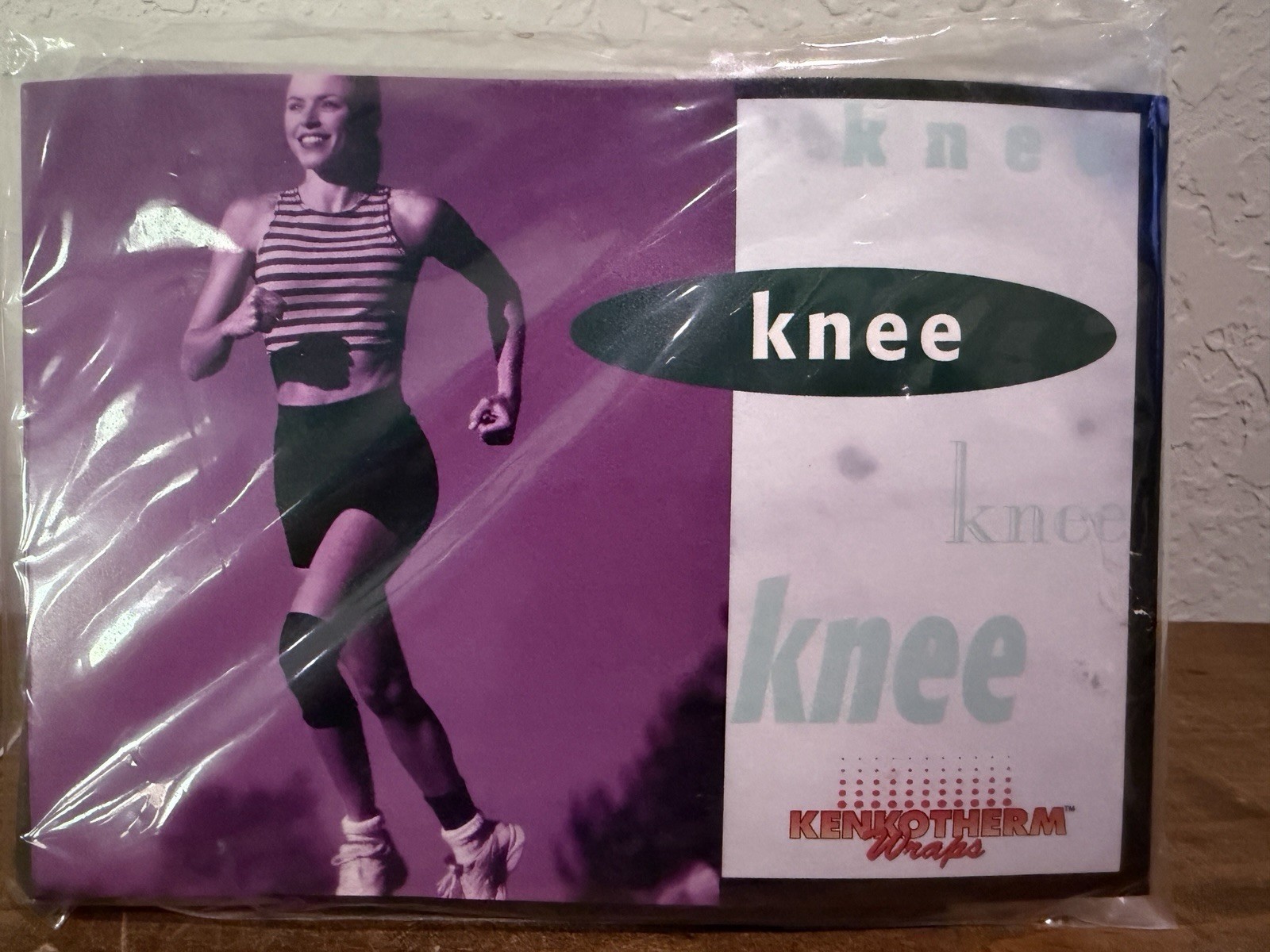Kenkotherm – Knee Wrap MEDIUM – Black Stretch Support NEW SEALED