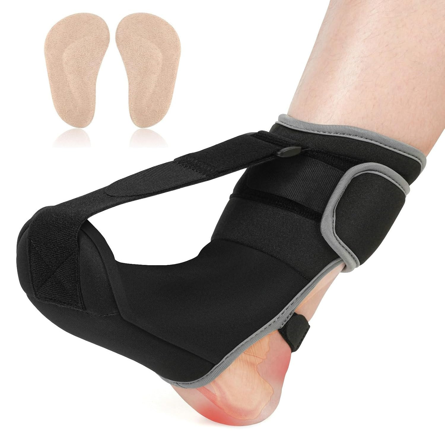 Plantar Fasciitis Night Splint Sock Soft Plantar Fasciitis Brace for Sleeping Ac