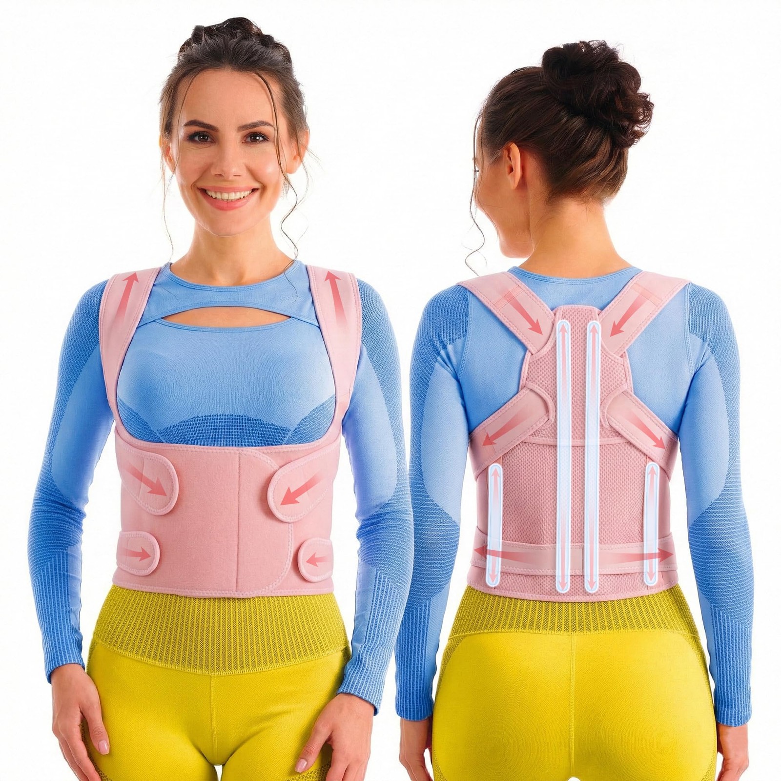 Selbite Posture Corrector for Women and Men, Back X-Large (Waist 40”- 48”)