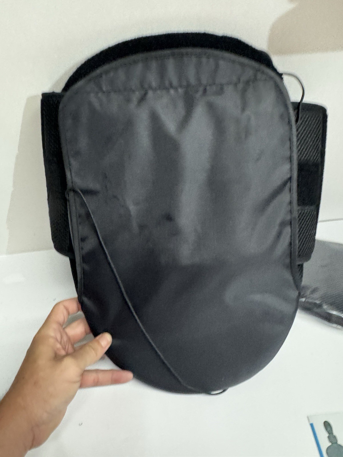 ISO Preferred Lumbar Back Brace VI ISO-BA206 Black Patient Care Posterior Panel