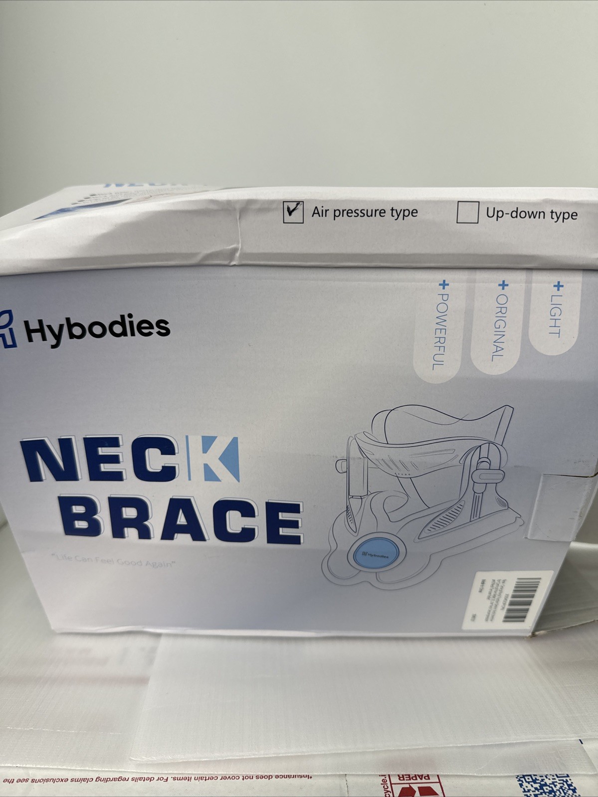 Cervical Traction Device with Air Collar – Inflatable Neck Stretcher for Pain