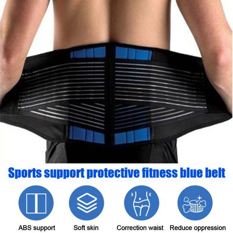 Adjustable Lumbar Lower Back Support Compression Belt for Sciatica SI Joint