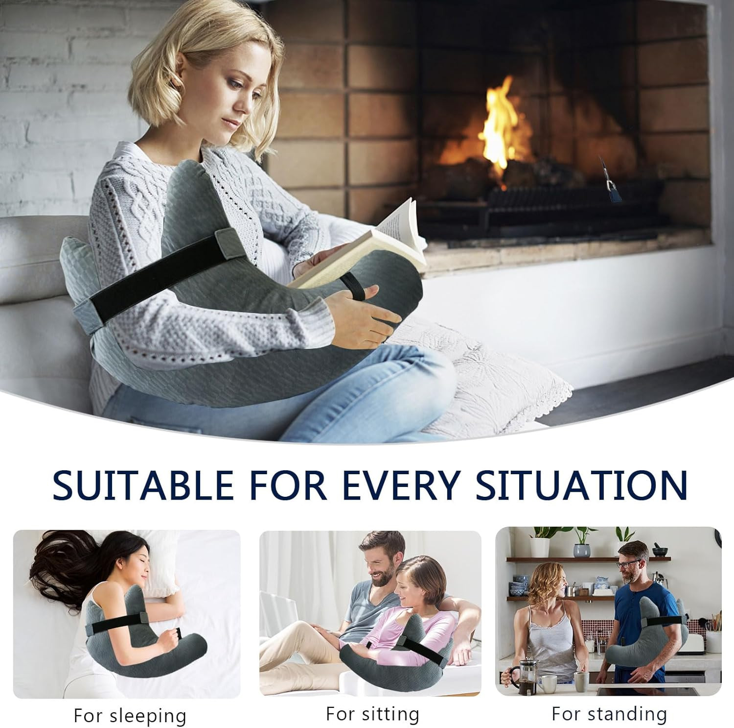 Post Shoulder Surgery Pillow, Shoulder Pillow for Shoulder Pain, Rotator Cuff…
