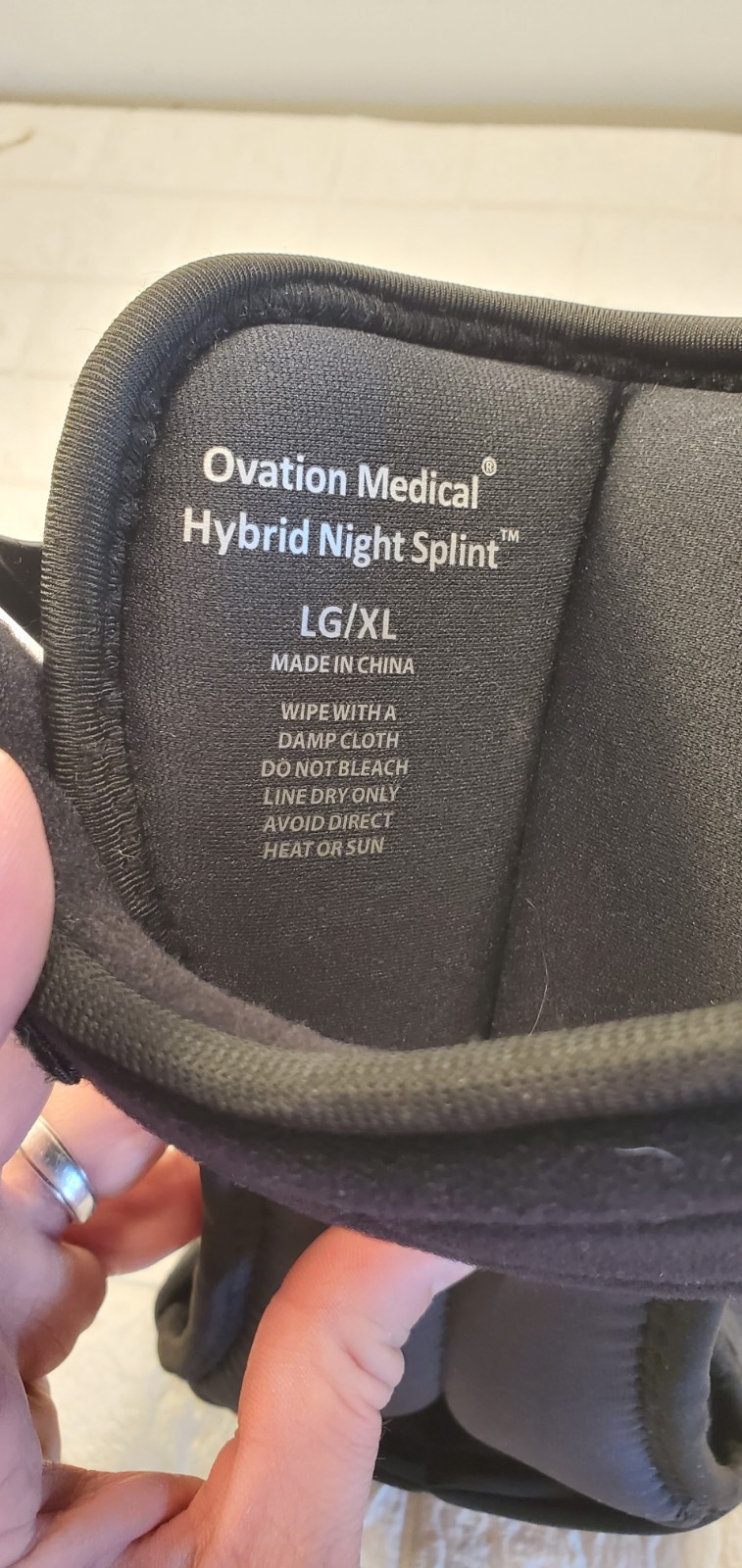 Hybrid Night Splint L-XL Ovation Medical Mens 9.5-14 || Womens 10.5-15
