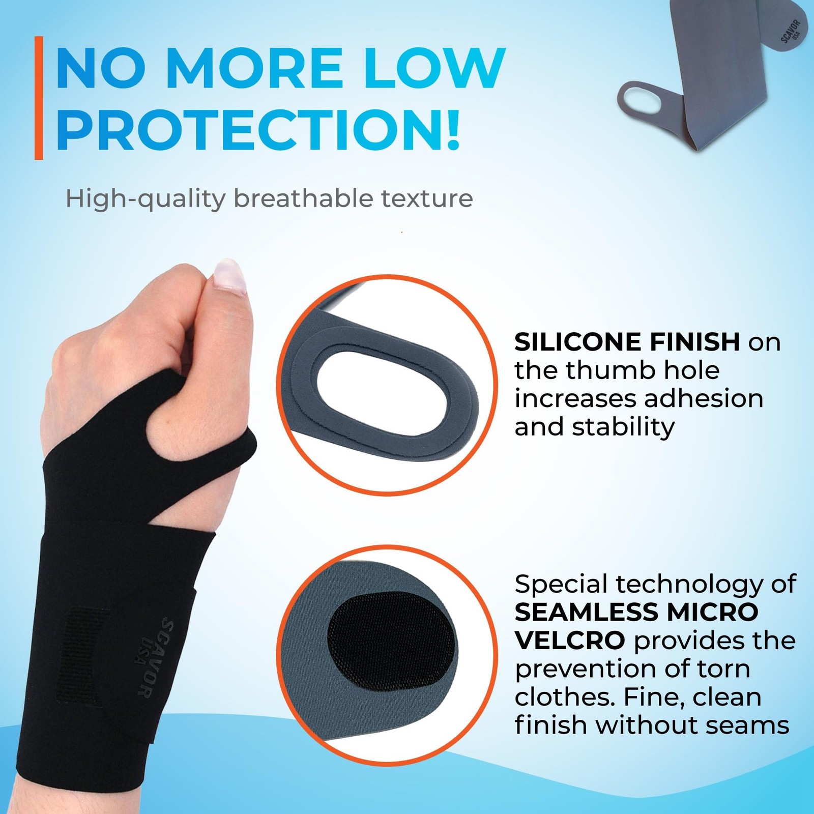 Wrist Brace for Carpal Tunnel – Thin Wrist Brace for Men and Women –
