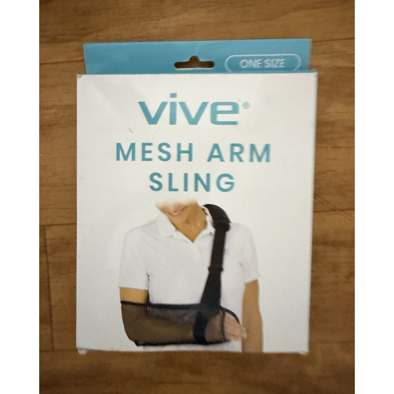 VIVE Mesh Arm Sling Black One Size Arm Shoulder Support Sling