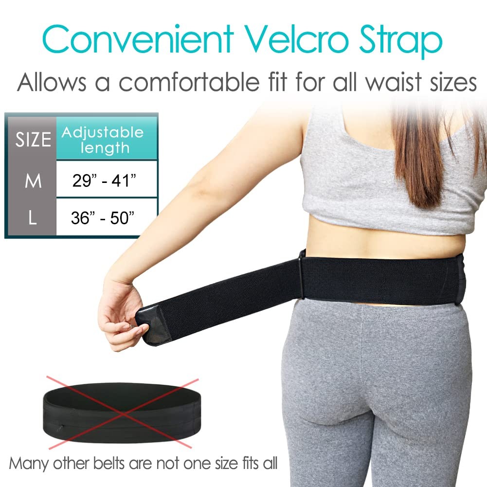 DiaBelt Breathable Peritoneal Dialysis Belt with Mesh Pouch PD Catheter Trans…