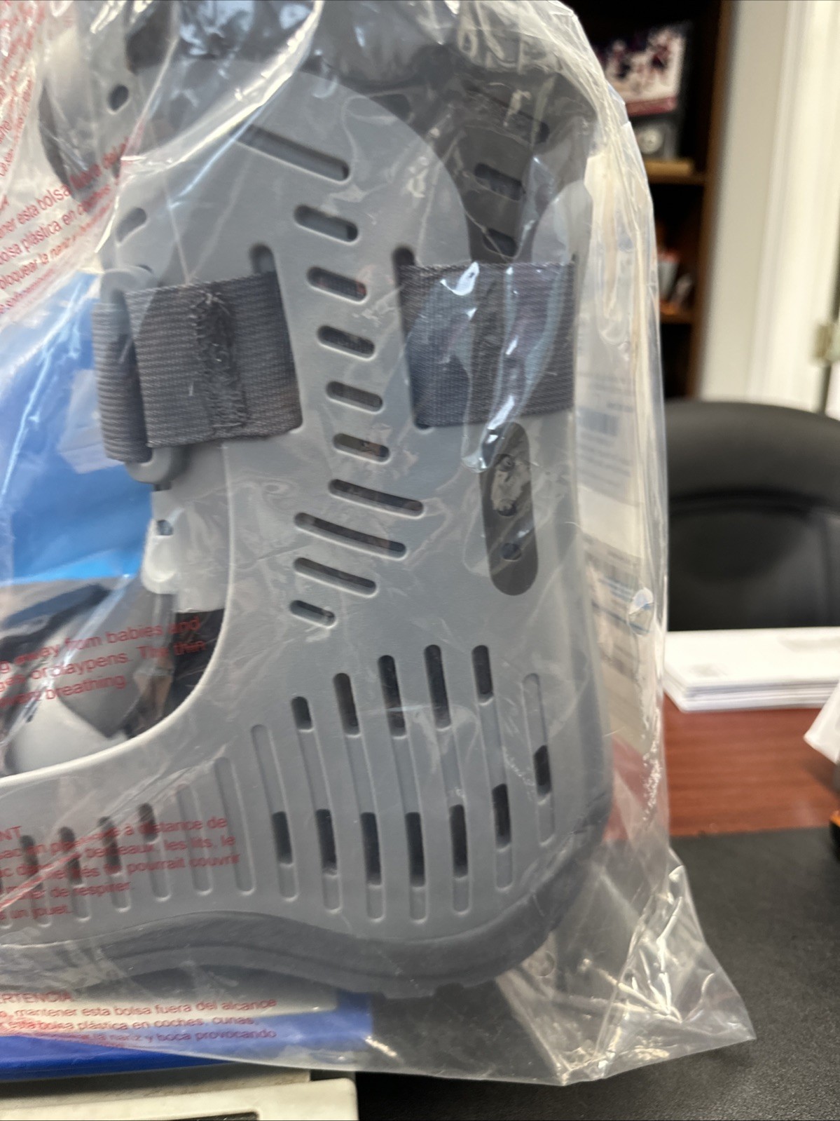 Ossur Rebound Air Walker Low Top Short Boot Size Large