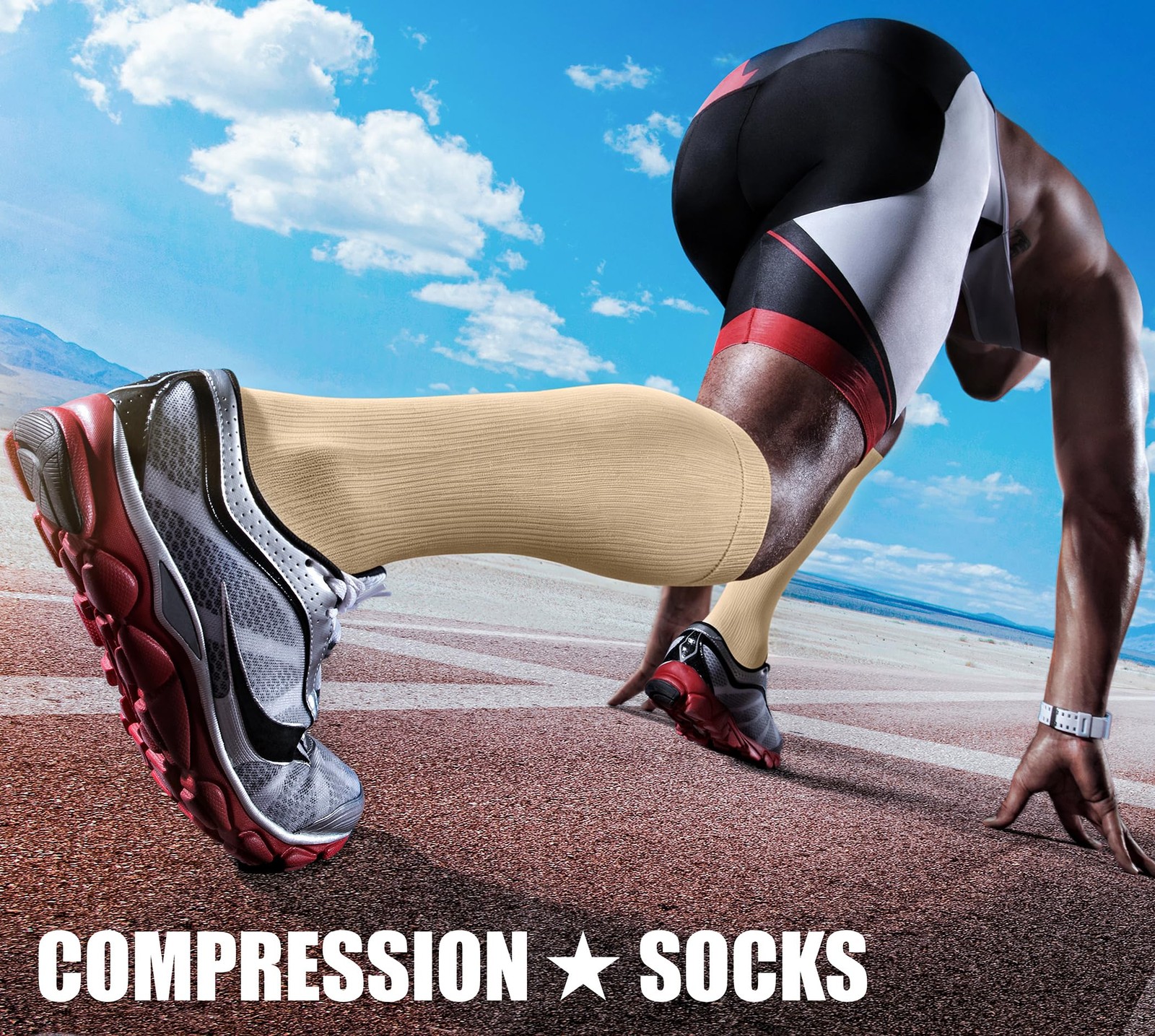 Compression Socks for Women & Men Circulation (3 Pairs) 15-20 mmHg is Best At…