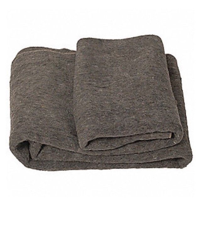 MedSource  MS-40522 Blanket, Gray, Woolen Blend,  54 in. x 84 in.  ( 1 blanket )