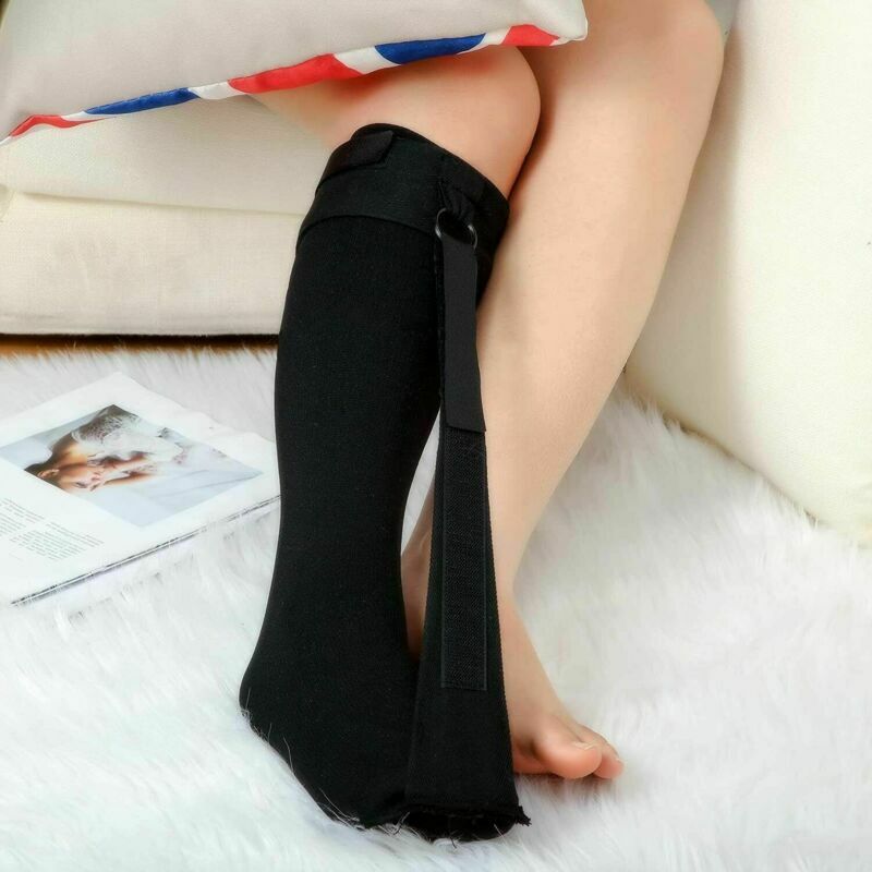Plantar Fasciitis Strassburg Sock Splint Achilles Heel Pain Relief Sleeve M/L US
