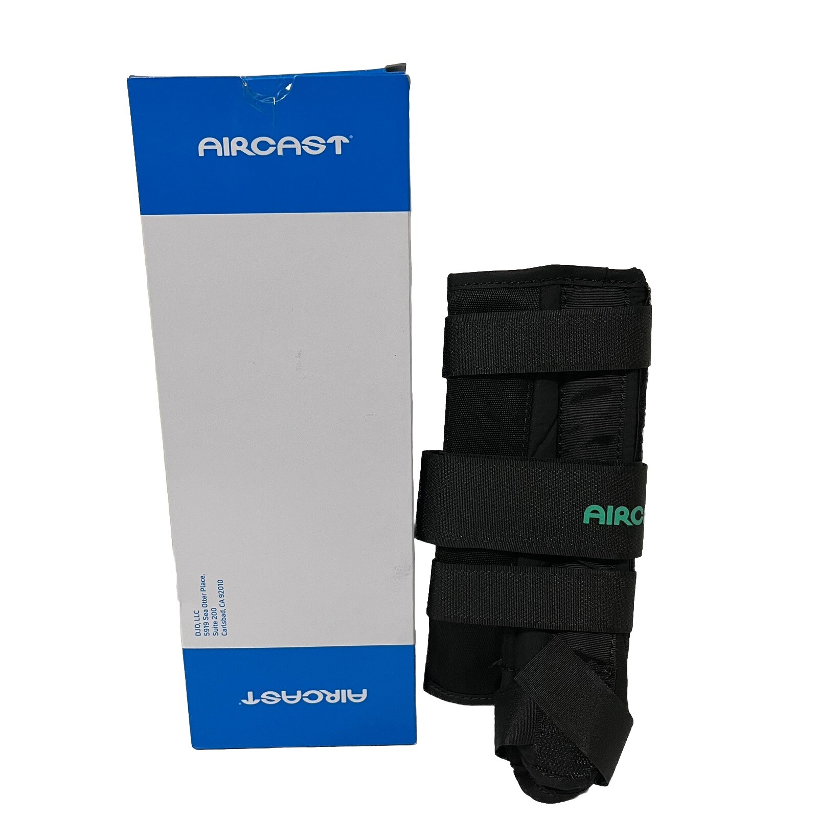 AIRCAST A2 WRIST SUPPORT BRACE WITH THUMB SPICA LEFT HAND LARGE NEW NIB NWT