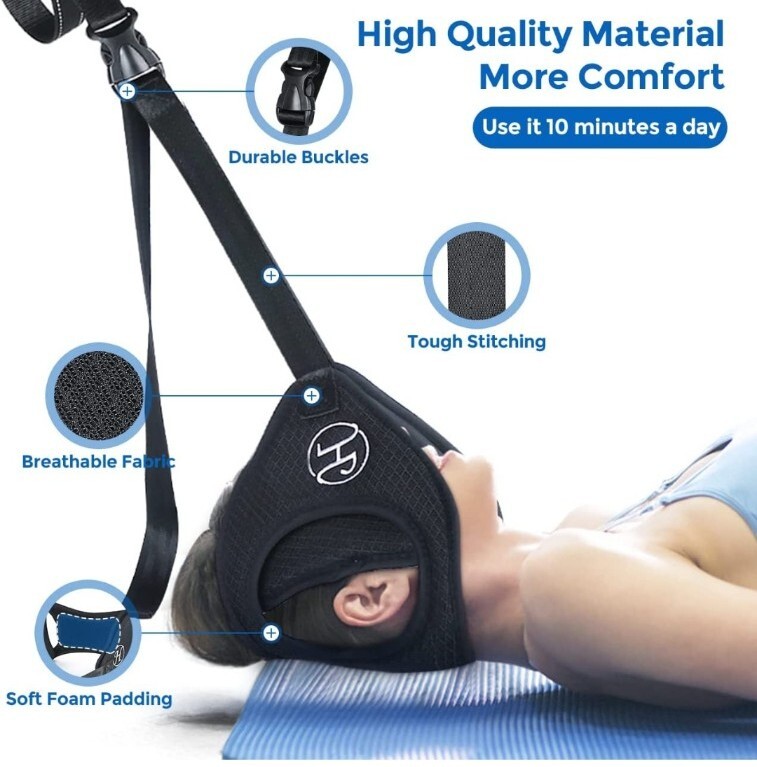 Neck Traction Device, Neck Stretcher, Neck Pain Relief, Neck Relaxer