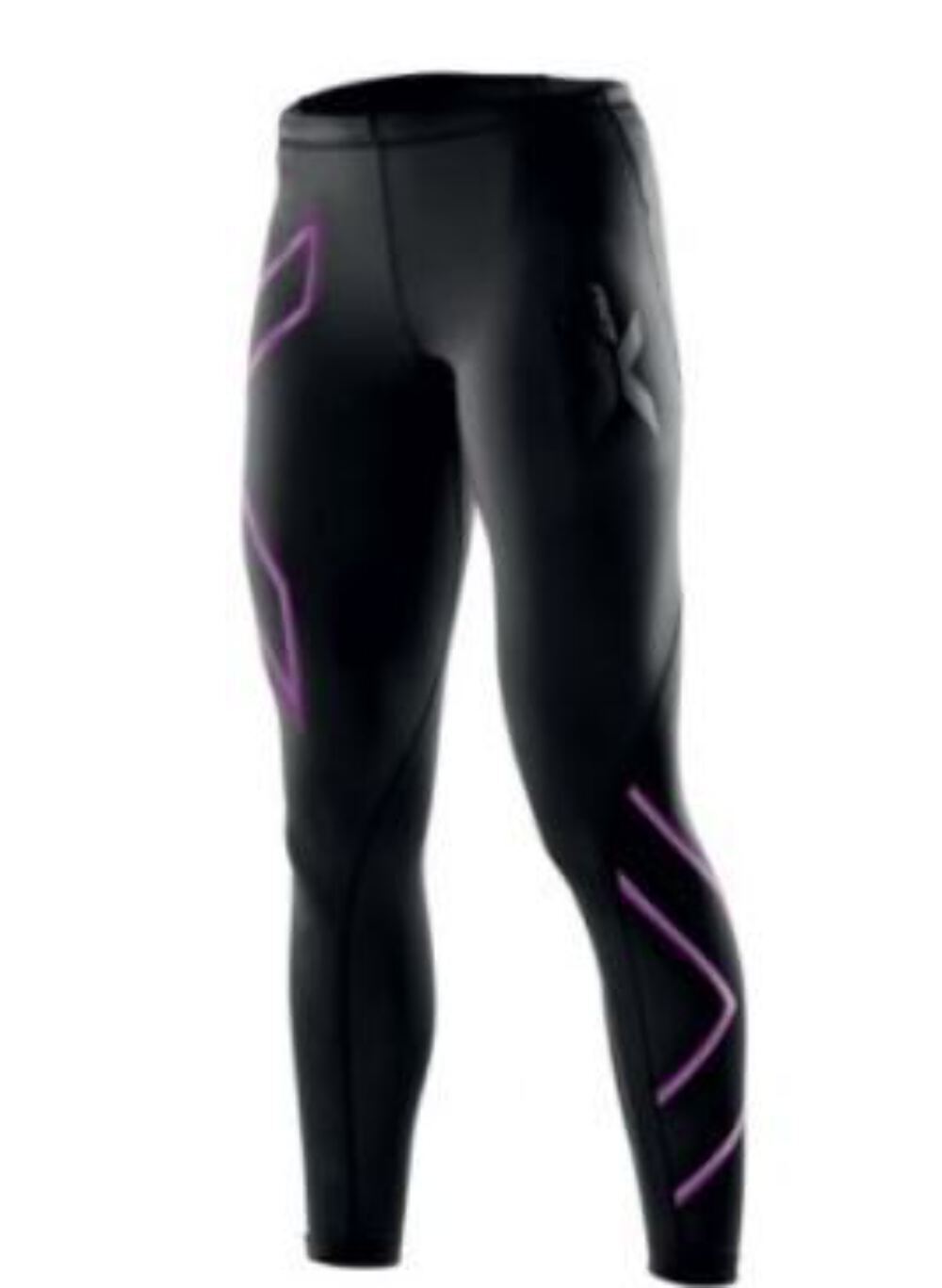 GREAT SAVINGS || 2XU Compression Womens Long Tights ( Black/Amalfi )