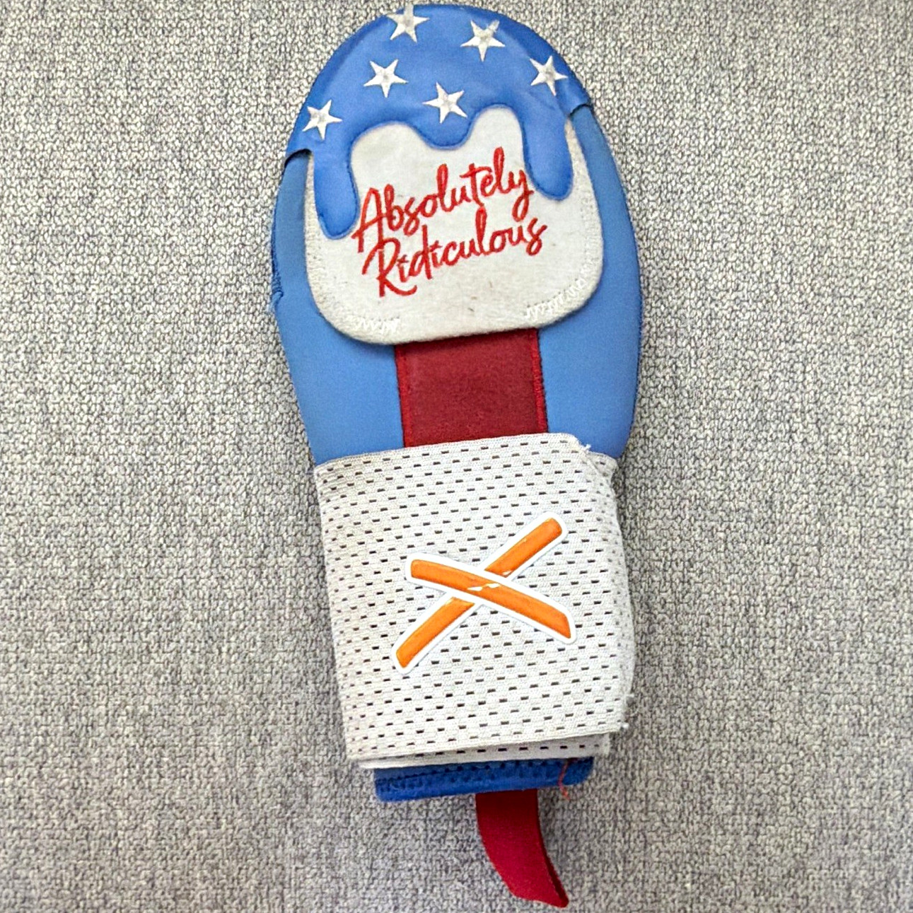 Hand Wrist Brace Adjustable One Size Immobilization Protection Stars Blue Red